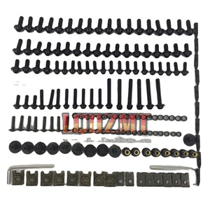 Kit completo de tornillos de carenado de 268PS para <span class=keywords><strong>KAWASAKI</strong></span> <span class=keywords><strong>NINJA</strong></span> <span class=keywords><strong>ZX</strong></span> <span class=keywords><strong>6R</strong></span> 6 R ZX6R 2017 19 20 21 22 2019 <span class=keywords><strong>2020</strong></span> 2021 2022 tornillos de cuerpo tuercas - Product Image 1