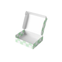 Emballage en carton personnalisé, boîte postale, petite, grande, mince, fine, pour envoi de courrier, emballage d'expédition