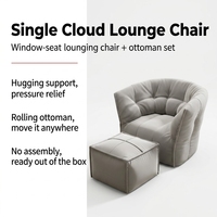 Fauteuil d'appoint en velours moderne de luxe design, design ergonomique pour la maison, le salon, la chambre à coucher, l'hôtel