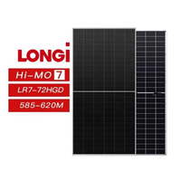 Fournisseur d'usine fiable pour les panneaux solaires organiques transparents Hi-MO7 LR7 HGD 585-620W BIPV Hbc HJT avec garantie de 15 ans pour une utilisation commerciale
