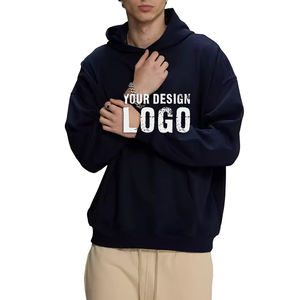 เสื้อฮู้ดดี้ผู้หญิงสีพื้น 430 กรัม พิมพ์ลายตามสั่ง สไตล์สตรีทลำลอง ทรงหลวม ไหล่ตก ผ้าหนา น้ำหนักมาก ไซส์ใหญ่ - Product Image 4