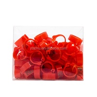 Bande de pigeon de course en plastique bande de perroquet anneau de finch anneau de canari bandes de jambe 8mm * 5.5mm hauteur