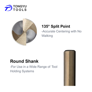 15Pcs M35 <strong>Cobalt</strong> <strong>Drill</strong> <strong>Bit</strong> Set, SAE 1/16" to 3/8" Jobber Length Twist <strong>Drill</strong> <strong>Bit</strong> Kit for Stainless Steel Tough Metal Cast Iron - Product Image 3