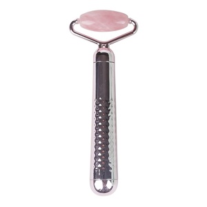 Nature Pink Jadeite <b>Jade</b> <b>Roller</b> Rolling Face Massage Set Facial Skin Care Massage <b>Roller</b> - Product Image 2