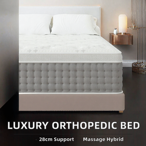 Colchón de Lujo de 5 Estrellas, Cómodo, Ortopédico, Híbrido, con Masaje, Tamaño Queen/King, 28 cm de Grosor, Muebles para Dormitorio - Product Image 2