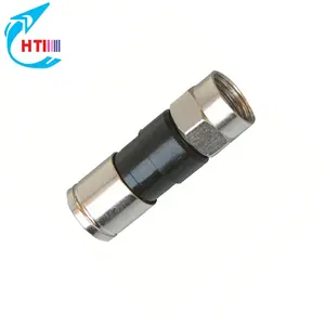 <span class=keywords><strong>F</strong></span> Rg6 Nén Kết Nối Đồng Trục PPC Tín Hiệu Chặt Chẽ RG6/RG6Q - Product Image 1