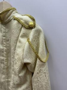 Балетное платье Paquita, мужское платье с принтом щелкунчика, индивидуальное платье для соревнований, украшенное белым золотом - Product Image 4