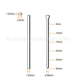 Pistolet à clous sans fil Li-ion 1750W OEM 2022, modèle professionnel, cloueurs et agrafeuses sans fil, vente chaude - Product Image 5