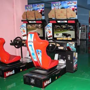 Indoor Coin-Operated Racing <b>Arcade</b> Game Machine Metal Frame 1 Year Warranty Driving Simulator - Product Image 3