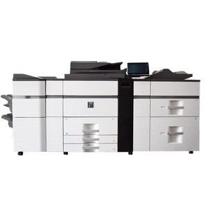 Máquinas Fotocopiadoras B&W Restauradas para Impresoras Monocromáticas Sharp MX-M1054 MX-M1204, Máquina Reacondicionada en Blanco y Negro MX-M1204 MX- - Product Image 1