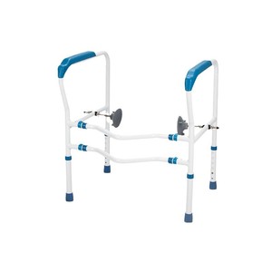 Good <b>Steps</b> Toilet Handrail Frame 136kg Load Bearing No <b>Drilling</b> Required For Nursing Homes And Accessible Toilets - Product Image 3