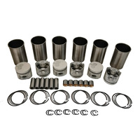 Kit de révision moteur Nissan Patrol Td42 neuf pour bus Nissan Civilian Td42 Patrol 6 cylindres, kit de chemise de piston