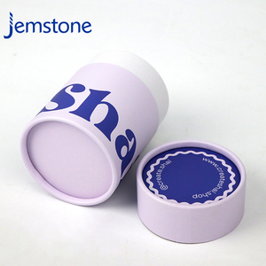 Logo imprimé personnalisé usine en gros carton imprimé personnalisé cylindre boîte emballage de tube de papier - Product Image 5