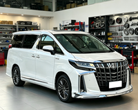 Nouvel ensemble complet de conversion de pare-chocs Alphard Vellfire 30 Facelift style SC Sport avec ensemble de phares LED à triple lentille