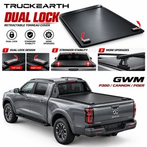 Cubierta Retráctil Manual para Camionetas GWM P300 con Doble Bloqueo de Liberación Disponible desde Cualquier Lado - Product Image 1