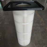Filter Udara Industri HEPA H13 Tahan Api FR Media Polyester HV Pulse Jet dengan Efisiensi 99,9%