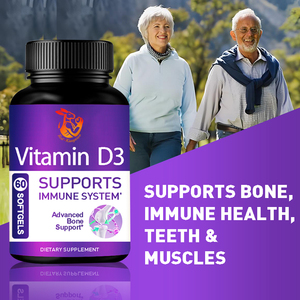 Cápsulas Blandas de Vitamina D3 OEM ODM con Aceite de Soya, Gelatina y Glicerina, Apoya el Sistema Inmunológico, Soporte Óseo Avanzado - Product Image 5