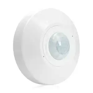 Infrared Mini Automatic Daylight Triple Sensor Switch Ceiling Mounted 360 Degrees 10A PIR Occupancy Motion Sensors
