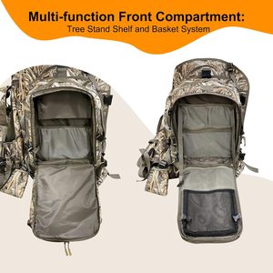 Sac à dos tactique de camouflage pour la randonnée et la chasse, échantillon gratuit, fabrication en usine, en vente - Product Image 2