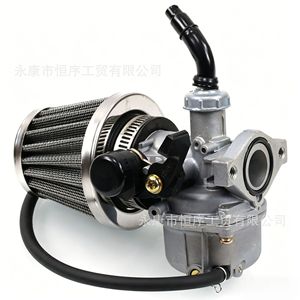 Ensemble de carburateur HengXu PZ19 70-125cc, filtre à air, filtre à huile, pièces de moto, quad, vélo de plage, système de carburant - Product Image 2