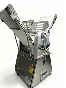 520 Model <b>Floor</b> Type Pastry Dough Sheeter Commercial Bakery Use Foldable Conveyor Belt Dough <b>Roller</b> - Product Image 5