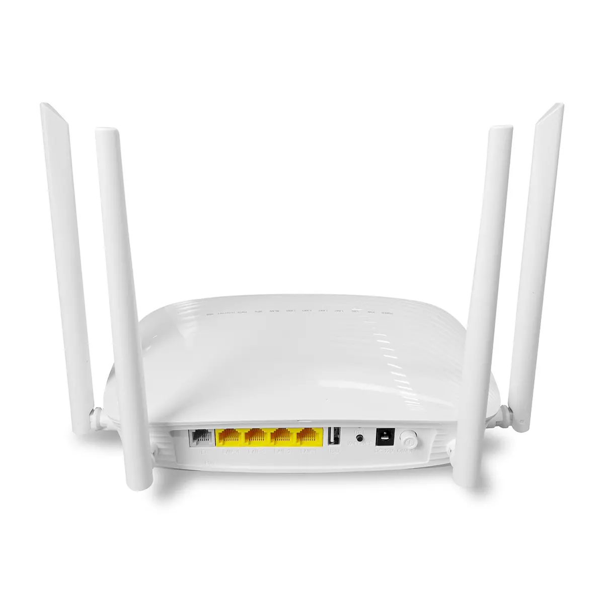 Hosecom 4GE ความเร็วสูง AX3000 ยี่ห้อใหม่ 2.4G 5G Dual Band 3000Mbps WIFI6 GPON XPON ONU ONT