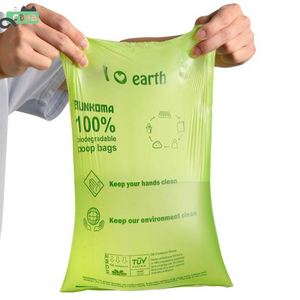 Best Selling Leak Proof <b>Compost</b> Dog Poop <b>Bags</b> With Dispenser for Dogs Biodegradable Wholesale OEM Pet Waste <b>Bag</b> - Product Image 2