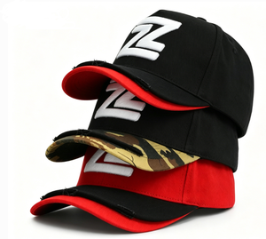 Gorra de Béisbol Unisex de Moda con Letra y Logotipo Personalizados Bordados en 3D, Ajustable con Cierre a Presión, Estilo Urbano para Hombres y Mujeres - Product Image 1