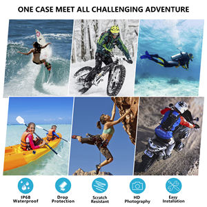 Shellbox <span class=keywords><strong>2nd</strong></span> Gen impermeable PC Animal Design funda para teléfono móvil 6,9 pulgadas teléfono móvil agujero de ventilación con cordón incluido en la bolsa OPP - Product Image 4