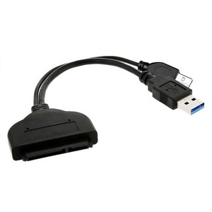 Doonjiey <span class=keywords><strong>USB</strong></span> 3.0 <span class=keywords><strong>SATA</strong></span> 3 <span class=keywords><strong>To</strong></span> <span class=keywords><strong>USB</strong></span> 3.0 Adapter Up <span class=keywords><strong>To</strong></span> 6 Gbps Support 2.5 Inch HDD SSD 22 Pin - Product Image 4