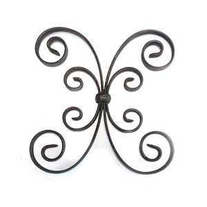 Sắt trang trí phụ kiện trang trí trang trí wrought sắt rèn sắt hàng rào lan can cổng cửa rosettes - Product Image 1