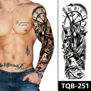 Adesivi Cho Tatuaggi Temporanei <span class=keywords><strong>Di</strong></span> Grandi Hình Xăm Tạm Thời Chống Nước Nghệ Thuật Toàn Thân Cánh Tay Kích Thước Lớn Đầy Màu Sắc - Product Image 6