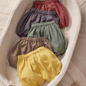 2025 verano nuevo estilo lindo flor <span class=keywords><strong>brote</strong></span> pantalones cortos para bebés niños niñas algodón puro Niño exterior Pantalones Hombre Mujer recién nacido lindo - Product Image 4