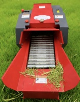 Mesin Pencacah Jerami Kapasitas Besar, Pencacah Pakan Silase, Pencacah Rumput Listrik Diesel untuk Peternakan Sapi Perah dan Domba