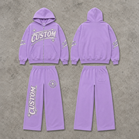 Survêtement Homme 100% Coton Imprimé, Coupe Décontractée, Fermeture Éclair Intégrale, Mode Décontractée, Logo Personnalisé, Fabricant OEM de Vêtements – Vente en Gros