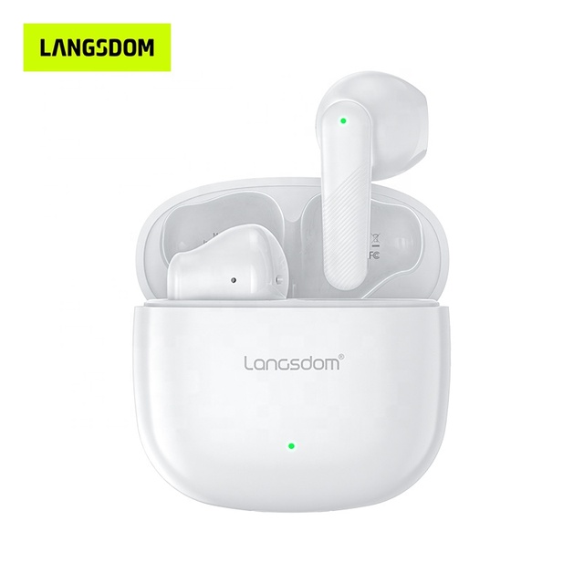 Langsdom Wireless Earbud 5.3 Stereo Bass Earphones 2024 Noise Cancelling Ear Buds 32H Dual Mic Fone Ouvido Bluetooth Earphones