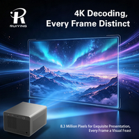 Proyector Inteligente Android 11 Nativo 1080P, 1500 ANSI Lúmenes, Decodificador 4K 60Hz, Compensación de Movimiento MEMC, Proyector de Cine en Casa