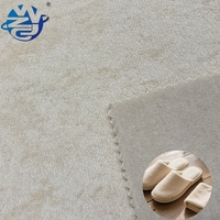 Tissu éponge 100% polyester 190 g/m² largeur 155 cm, tissu absorbant tricoté pour serviettes décontractées, 0,7 kg par rouleau, accessoires textiles de maison