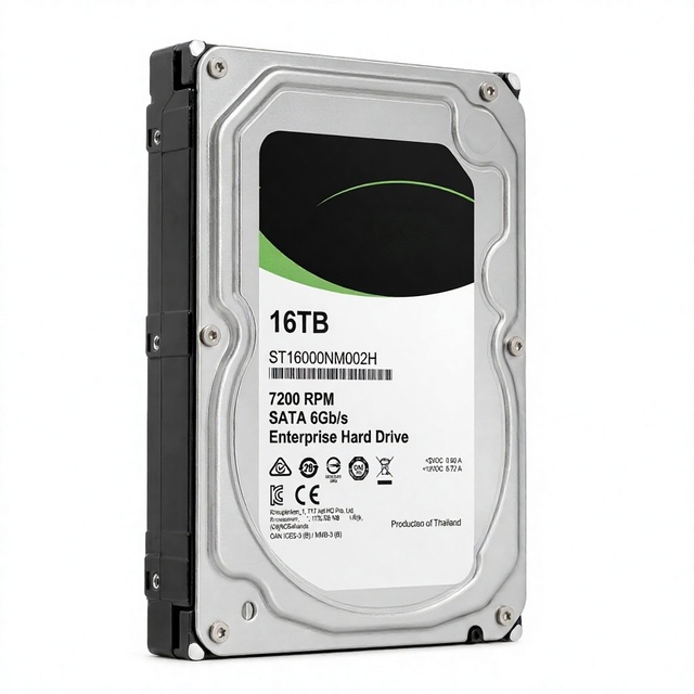 ST16000NM002H 16TB 3.5 Inch SATA 6Gb/s 7200RPM Enterprise Internal Hard Drive Storage HDD