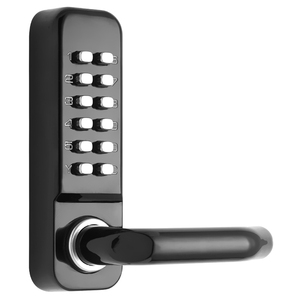 Serrure de mot de passe mécanique en alliage de zinc bouton étanche sans clé serrure de mot de passe numérique porte d'entrée porte en bois serrure domestique - Product Image 6