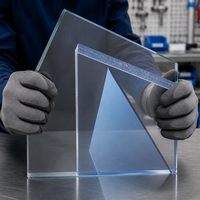 Plaque solide en polycarbonate transparent incassable, résistante aux chocs et aux UV, pour auvent et baldaquin