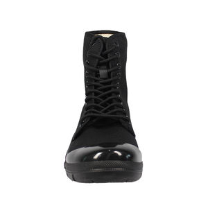 2025 zapatos de seguridad con cordones de lona negra ligera <span class=keywords><strong>para</strong></span> hombres <span class=keywords><strong>botas</strong></span> de trabajo de minería de moda tiempo barato <span class=keywords><strong>para</strong></span> zapatos - Product Image 2