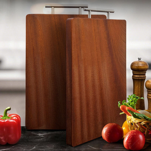 Planche à découper en bois de qualité supérieure, planche à découper pour fruits et légumes, bloc de boucher pour la cuisine à domicile - Product Image 2