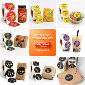 Etiquetas de Embalaje Personalizadas para Envases de Alimentos, Impresión Personalizada del Fabricante FX, Etiquetas Adhesivas con Logotipo, Resistentes al Agua, para Vasos de Snacks - Product Image 2