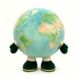 Customized Earth plush <b>toy</b>, Globe plush, <b>Planet</b> Earth stuffed animal, Earth plushie - Product Image 2
