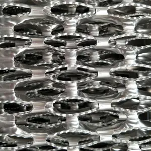 Anti-rutsch laufsteg sicherheitsplatte aluminium mit stahldraht-geflecht rampe plattengitter perforiertes metallblech