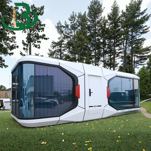 Maison conteneur fabriquée, angle de vue panoramique, maison capsule, bureau portable, hôtels, bars sur le toit, <span class=keywords><strong>villa</strong></span> - Product Image 2