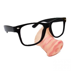 Lunettes de clown en gros avec nez amusant, <span class=keywords><strong>accessoire</strong></span> de déguisement de Joker pour Halloween, Noël, Carnaval, Cosplay, Cirque, Disco - Product Image 4