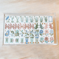 Jeu de Mahjong de Luxe en Acrylique Bleu Marine Océanique, 160 Tuiles, Thème Côte Oyster Crocodile, Style Américain