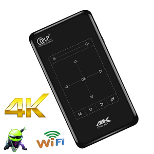 <span class=keywords><strong>Mini</strong></span> Proyector 3D DLP 2026 MAX P09 <span class=keywords><strong>II</strong></span>, Inteligente, Android, WIFI, Airplay, Portátil, con Batería Integrada, Ideal para Viajes y Regalos - Product Image 1